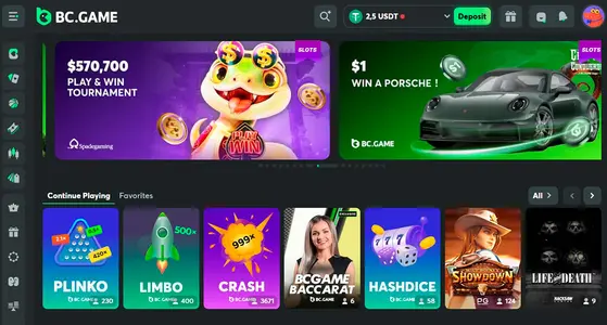 Explore the Thrilling World of BC.Game Casino UA